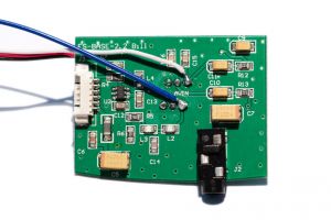 Wired PCB, back